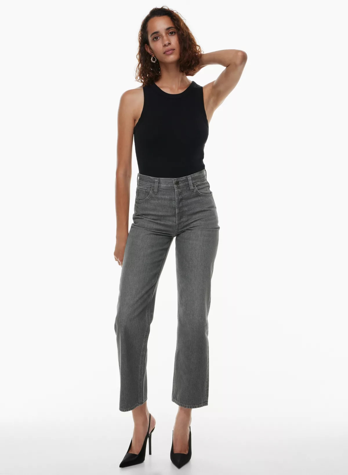 THE ARLO HI-RISE STRAIGHT JEAN | Aritzia