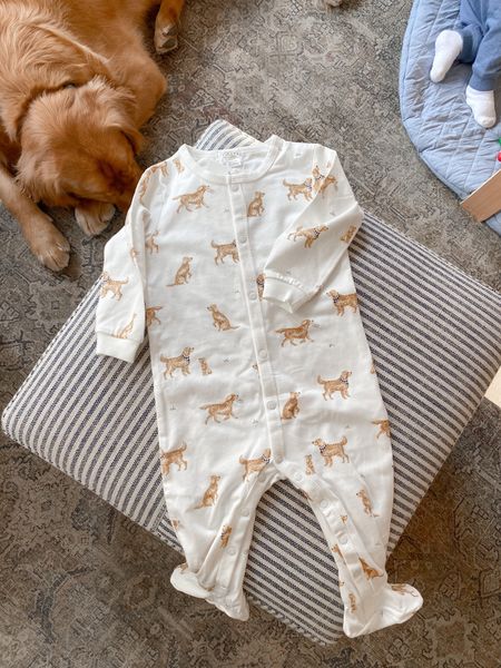 Found our favorite golden retriever baby pajamas in stock and on sale! 

#LTKfamily #LTKbaby #LTKsalealert