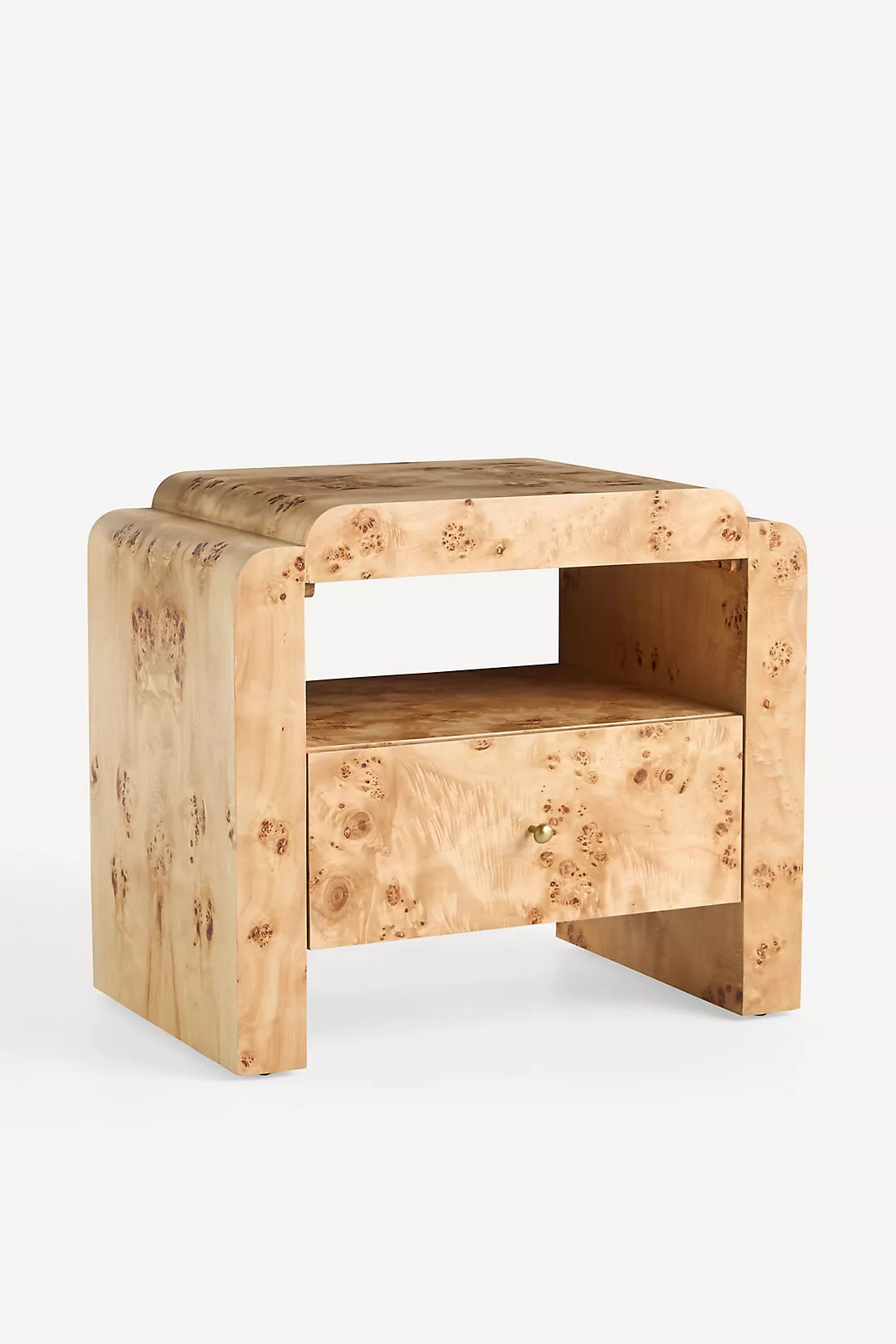 Shura Large Burl Nightstand | Anthropologie (US)