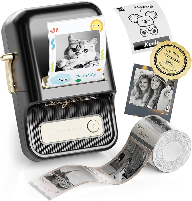 NIIMBOT B21 Pro Label Maker, 300DPI HD Label Printer, Ideal for Notes,Photos, Study Graphics, Mem... | Amazon (US)