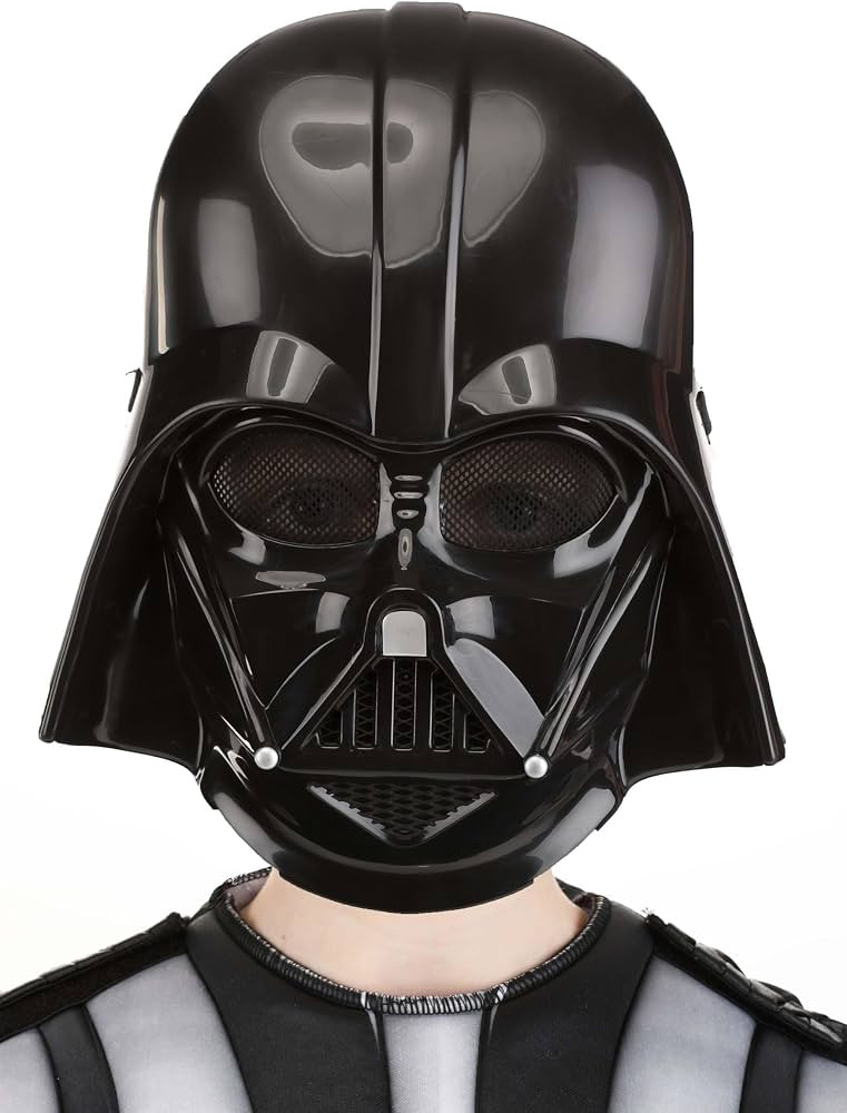 Star Wars Boys Darth Vader Mask, Kids Halloween Costume Helmet Accessory, Child - Officially Lice... | Amazon (US)