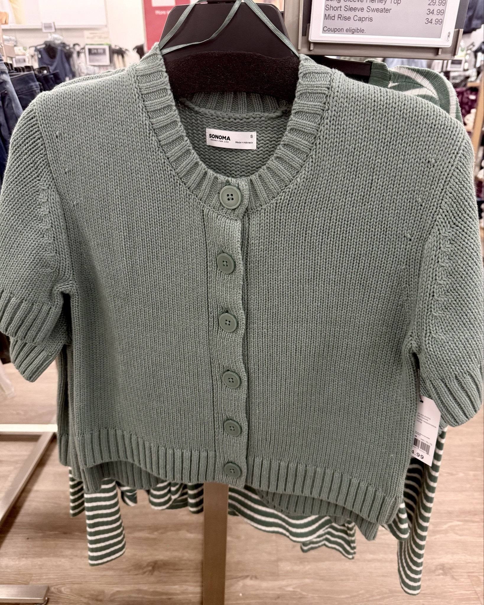 Adorable short sleeve sweaters from Kohls in beautiful spring colors. 

#LTKOver40 #LTKSeasonal #LTKPetite