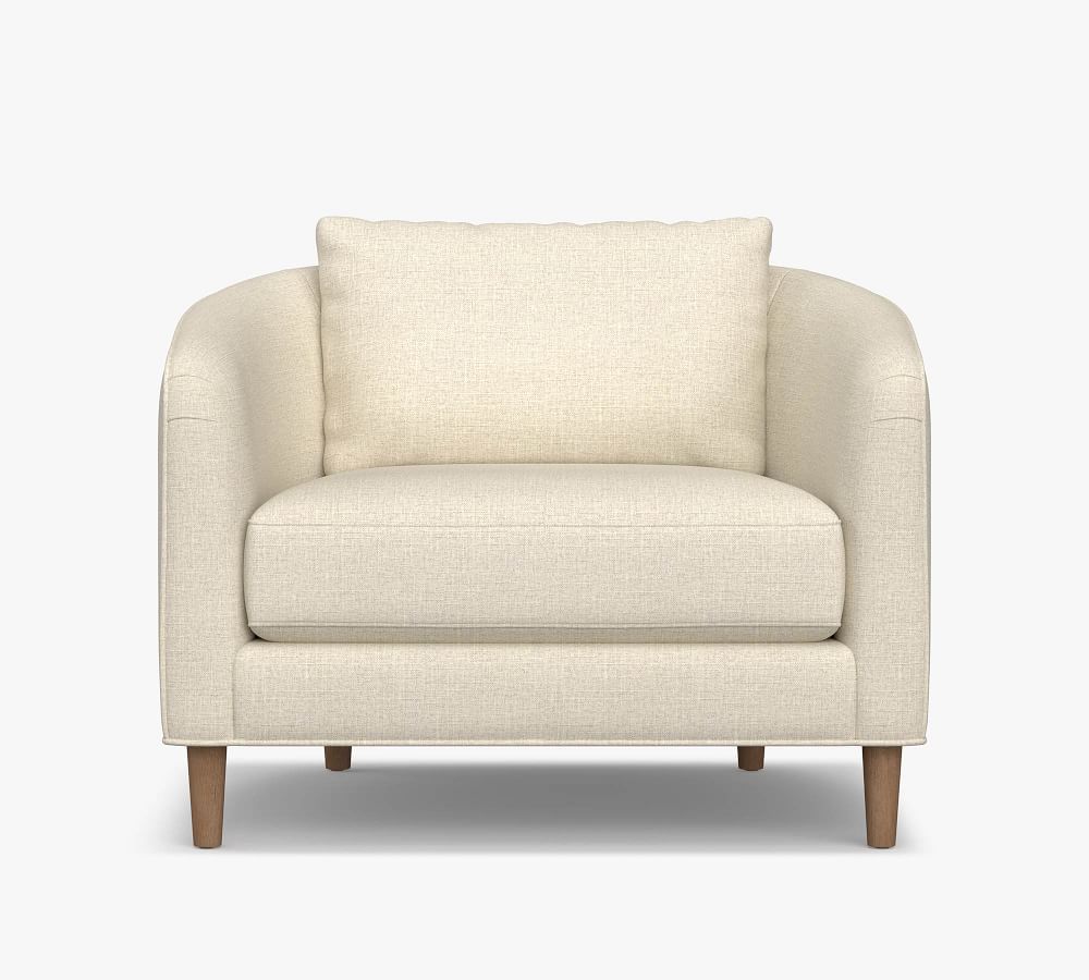 Remmy Upholstered Armchair | Pottery Barn (US)