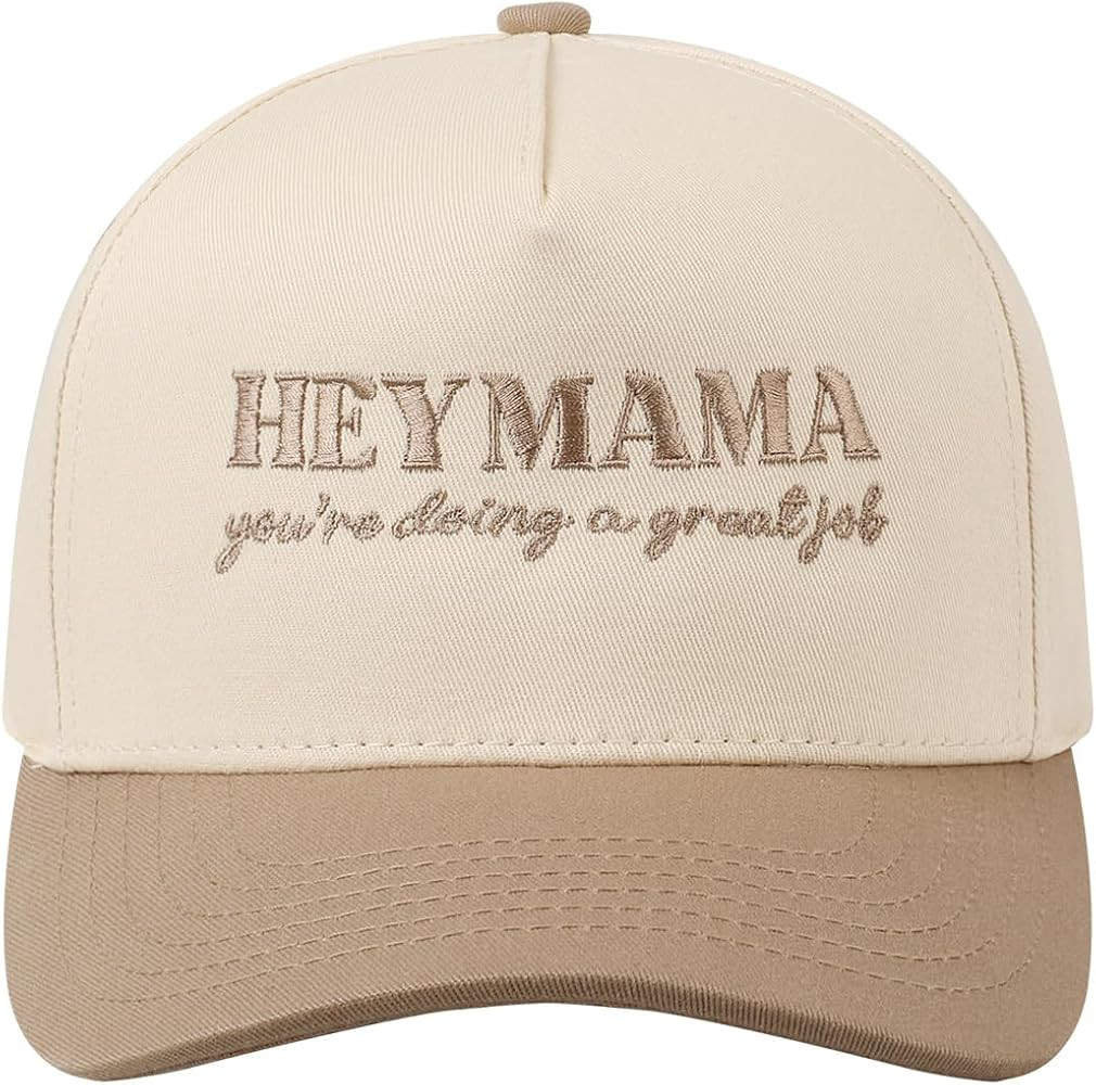 MIRMARU Two-Tone Vintage Canvas Trucker Hats for Men & Women, Adjustable Size Baseball Caps with ... | Amazon (US)