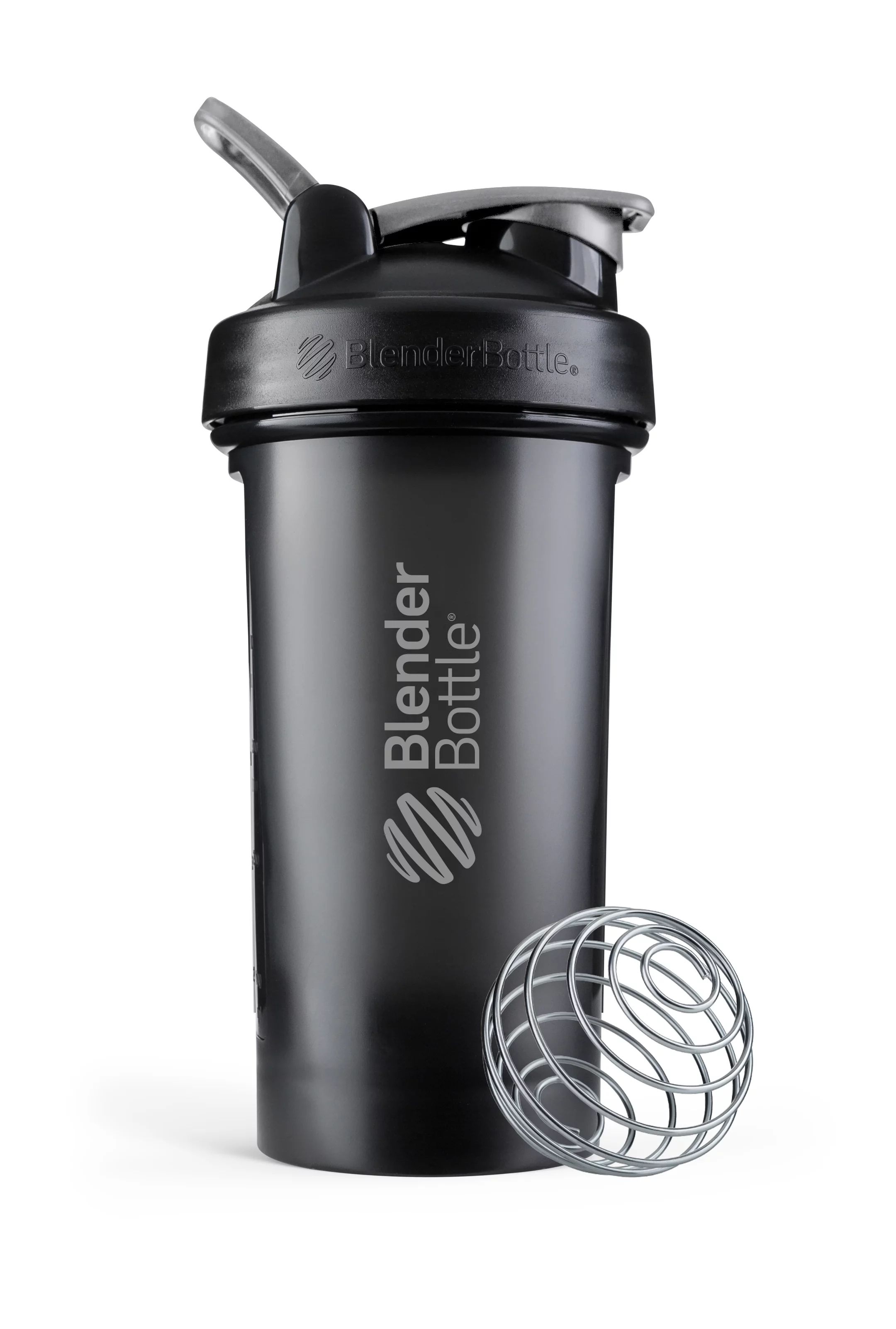 BlenderBottle Classic V2 24 oz Black Shaker Cup with Flip-Top Lid | Walmart (US)