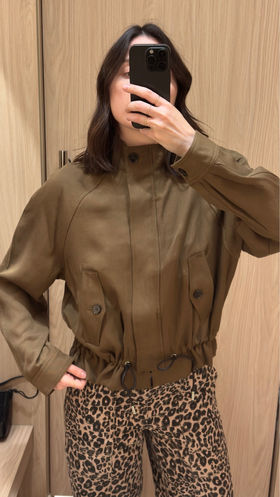 more of an olive color! wearing a small here 

#hm #linenjacket

#LTKootd