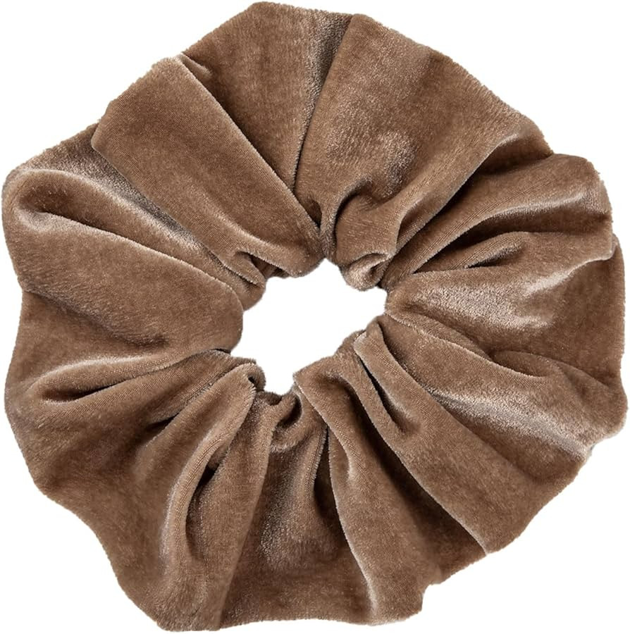 Jumbo Velvet Scrunchies For Women Oversize Scrunchies for Thin & Thick Hair No Damage Holds Tide ... | Amazon (US)