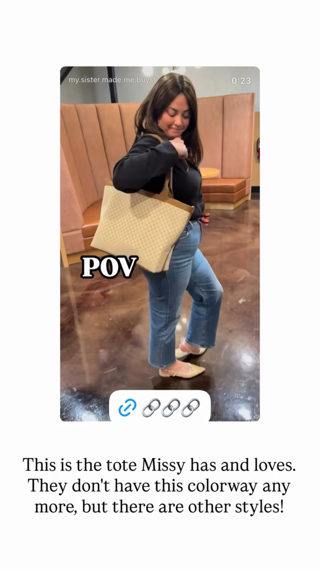 This is the tote Missy has and loves. They don't have this colorway any more, but there are other styles!

#LTKGiftGuide #LTKSaleAlert #LTKWorkwear