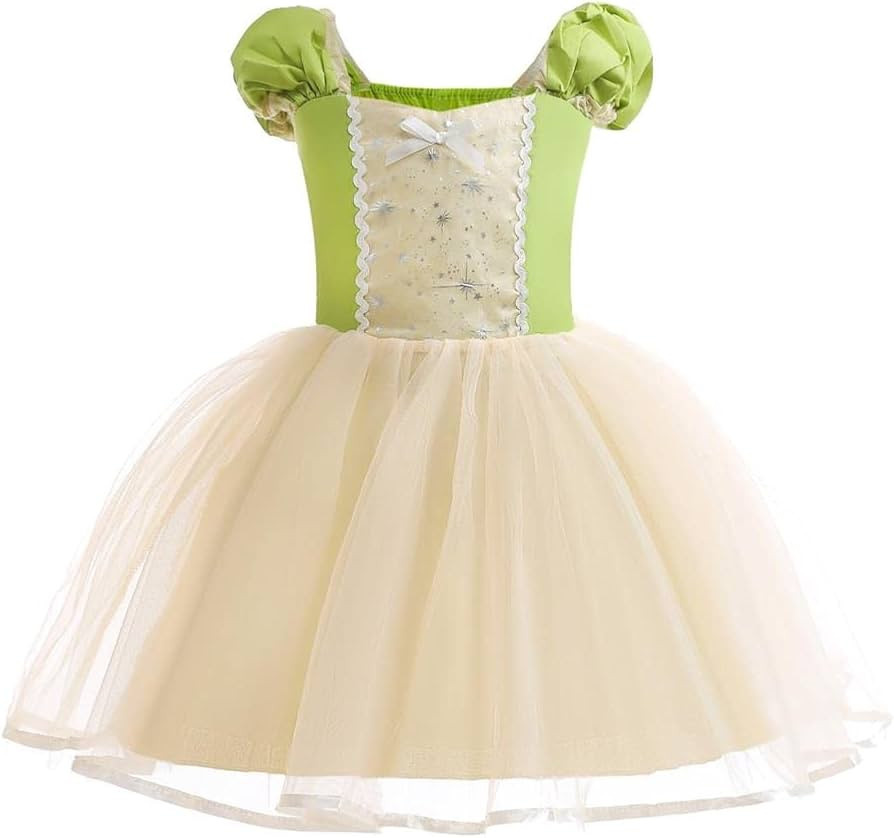 Dressy Daisy Frog Princess Fancy Dress Up Halloween Costume Party Outfit for Toddler Girls Size 2... | Amazon (US)