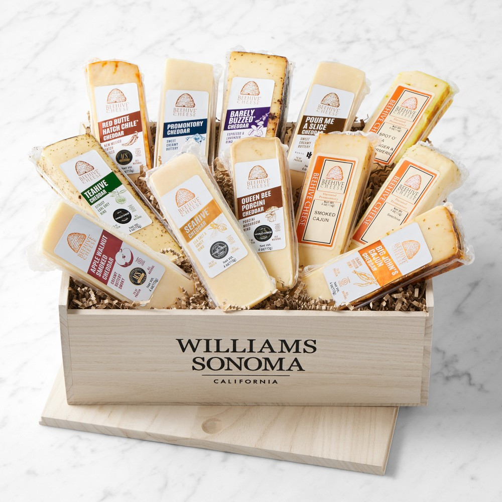 12 Days of Cheese Advent Calendar Gift Crate | Williams-Sonoma