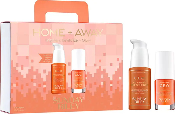 Home & Away Brighten, Revitalize & Glow C.E.O. Serum Duo (Limited Edition) $135 Value | Nordstrom