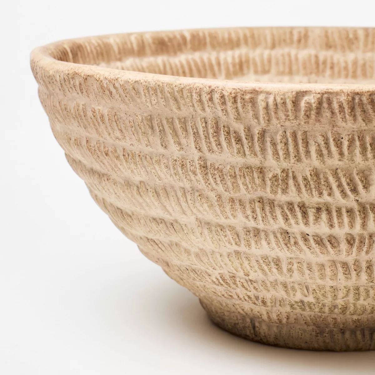 Ceramic Textured Bowl Brown - Threshold™ designed with Studio McGee | Target