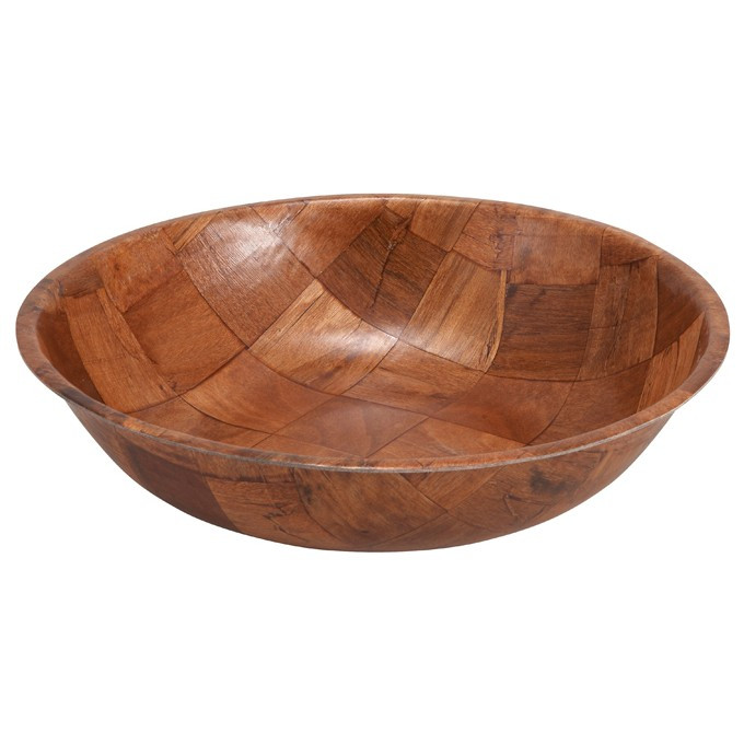 6" Salad Bowl, Wooden - Walmart.com | Walmart (US)