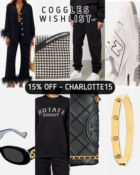 Get 15% off at Coggles and free next day delivery with code - CHARLOTTE15

Here are a few of my top picks :)
 #coggles #blackoutfits #luxuryfashion #discountcode


#LTKFind #LTKunder100 #LTKGiftGuide