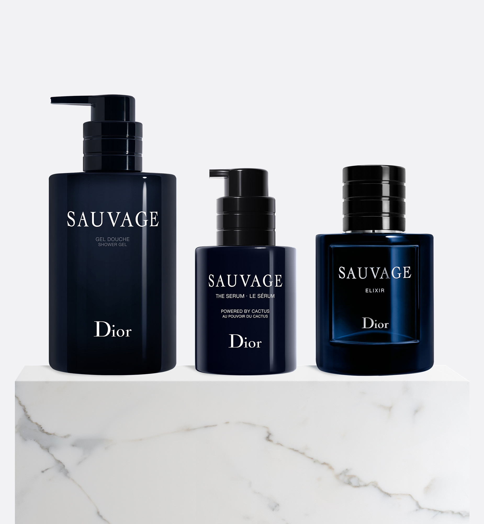 Sauvage Father's Day Gift Set - Shower Gel, Face Serum and Elixir | Dior Beauty (US)