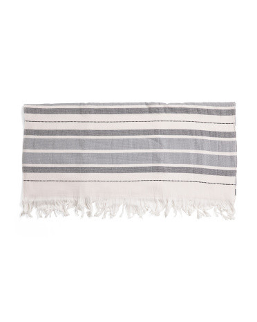 Antalya Beach Towel With Fringe | TJ Maxx