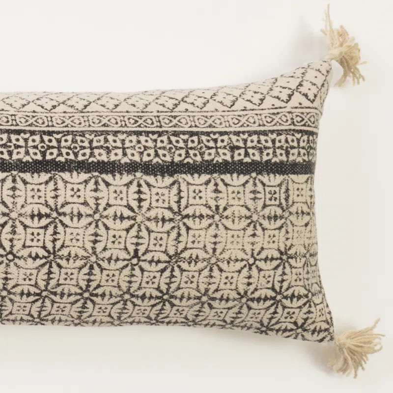 Adelman Tassels Cotton Throw Pillow | Wayfair North America