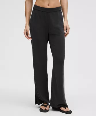 Softstreme High-Rise Wide-Leg Pique Pant | lululemon (AU)
