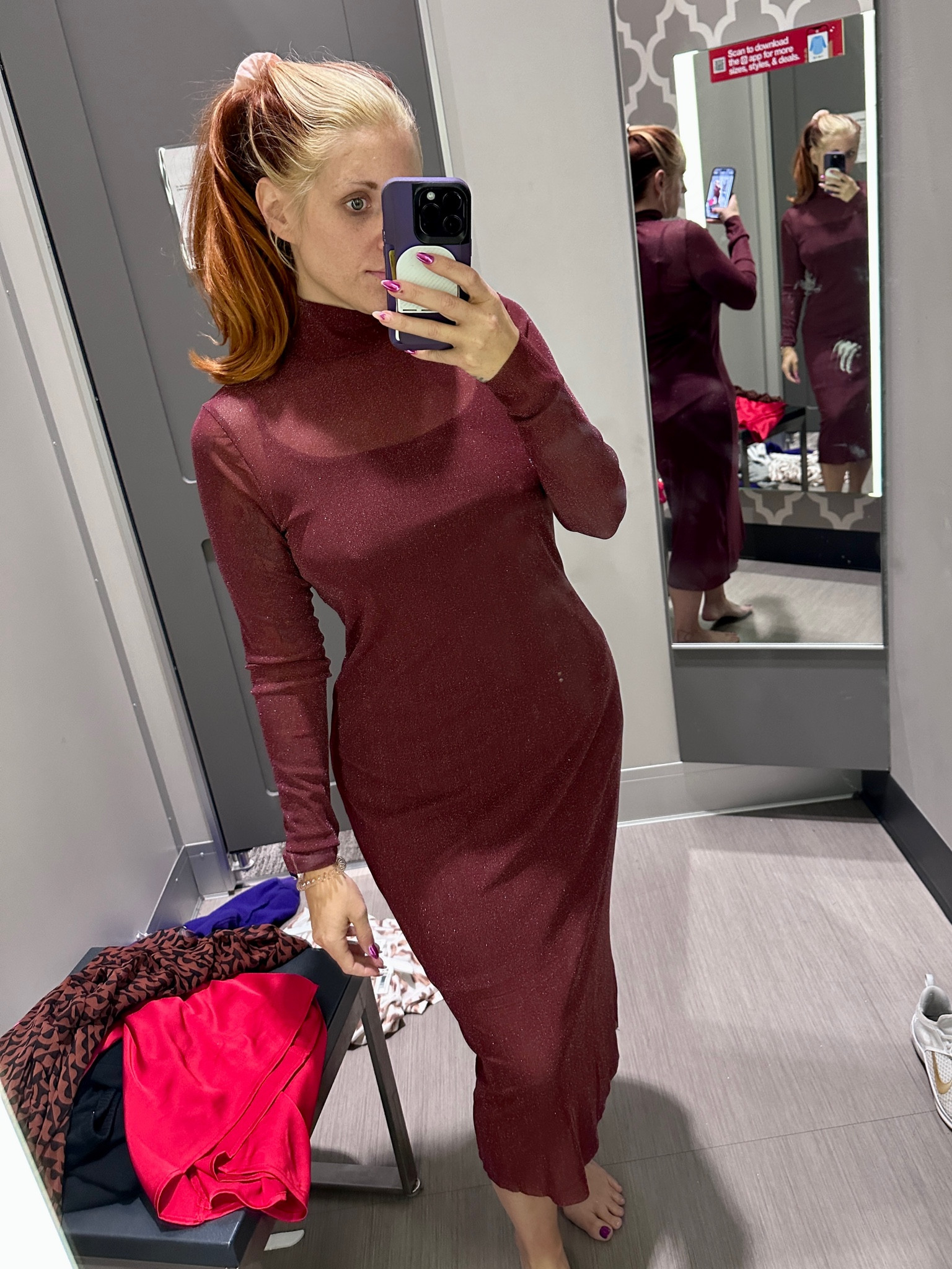I am really getting into the mesh trend & this is definitely cuter in person!

Wearing a large but would probably size down & wear a bra next time 😜

#LTKfindsunder50 #LTKmidsize
