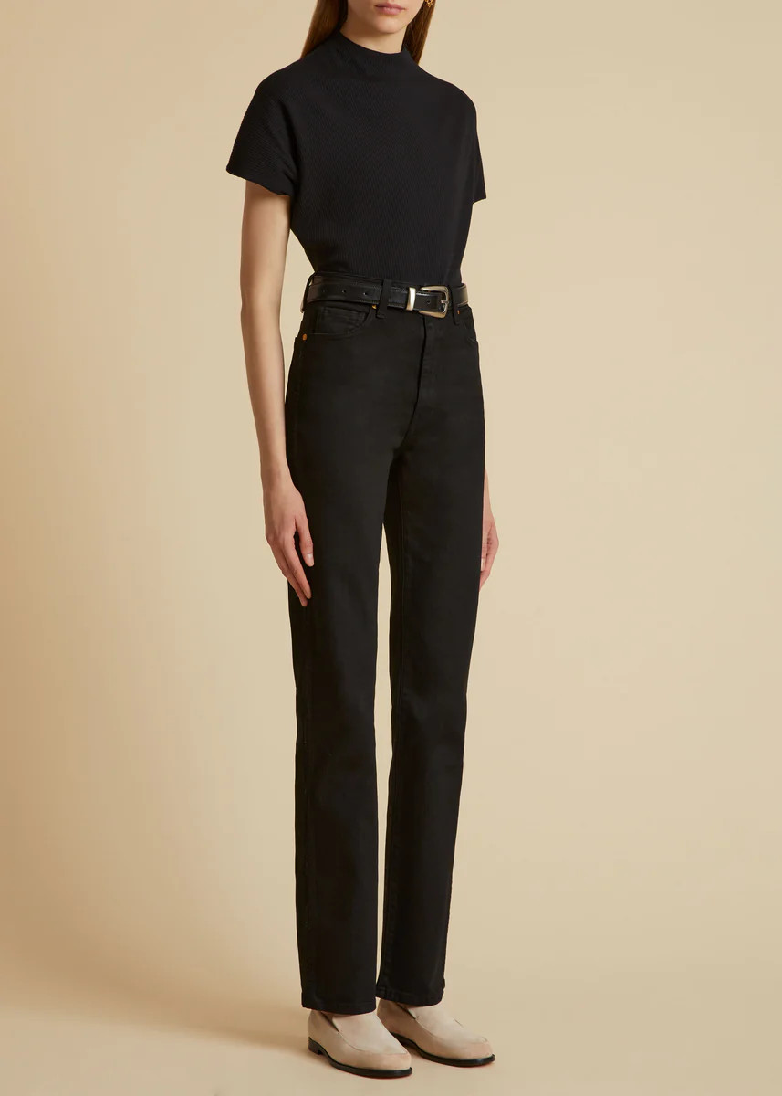 The Danielle Stretch Jean in Wilcox | Khaite