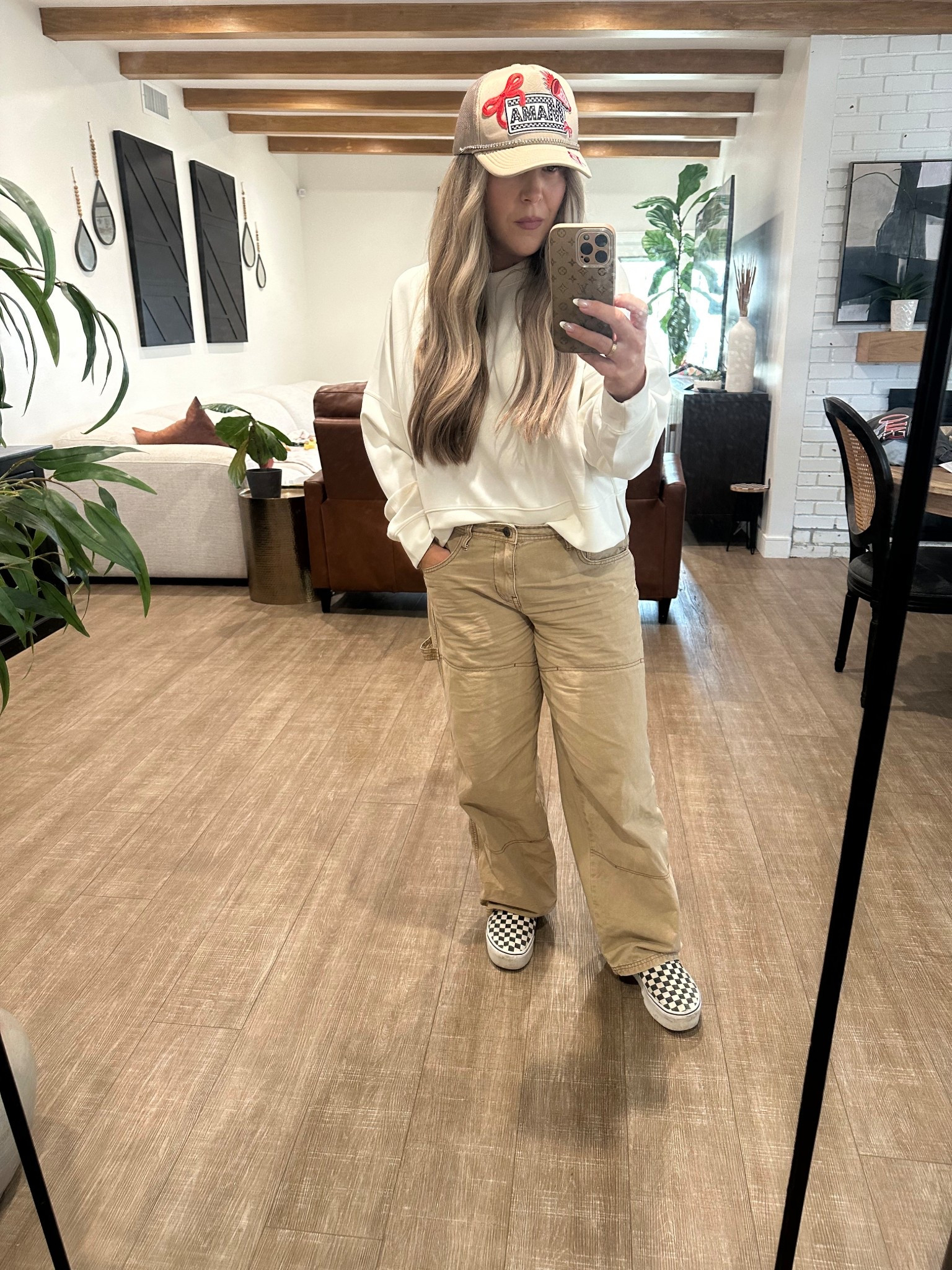 It’s cheer mom season! And in socal the weather can’t make up its mind! 
Follow @haulin_truckerhats on instagram for custom truckerhats!

#LTKMidsize #LTKActive #LTKFindsUnder50