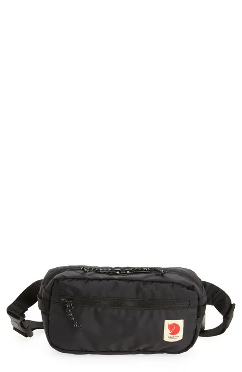 Fjällräven High Coast Belt Bag in Black at Nordstrom | Nordstrom