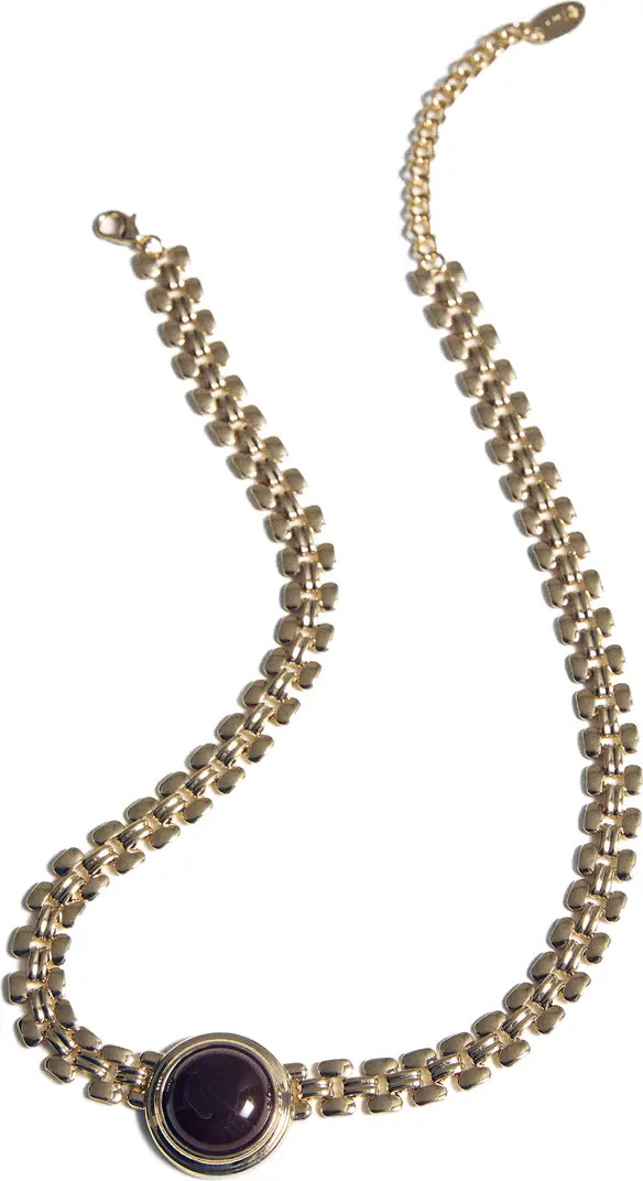 MANGO Resin Pendant Necklace | Nordstrom | Nordstrom