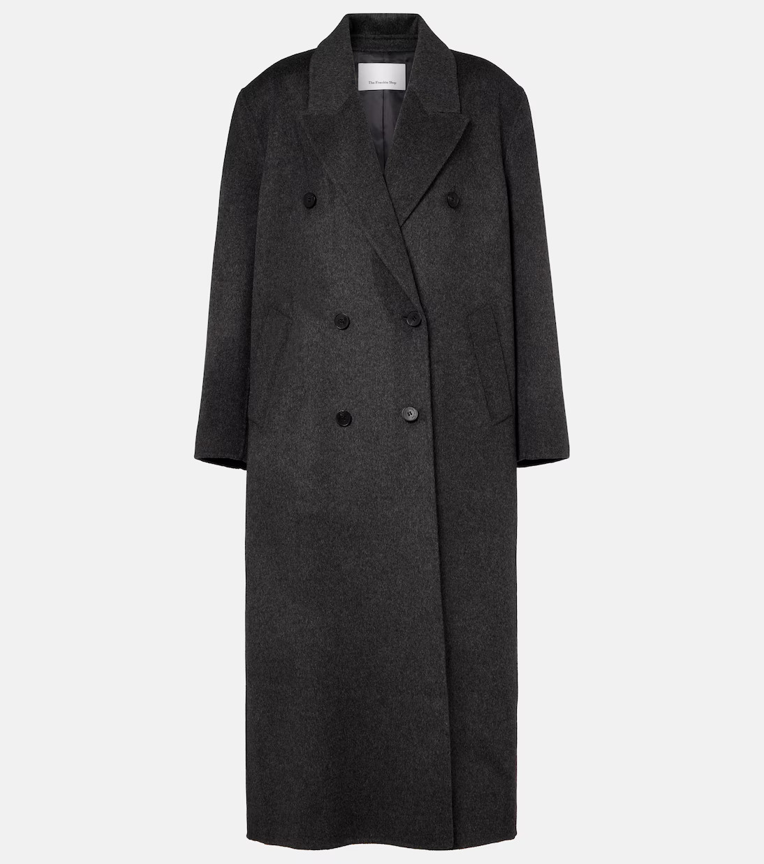 Gaia double-breasted wool-blend coat | Mytheresa (UK)