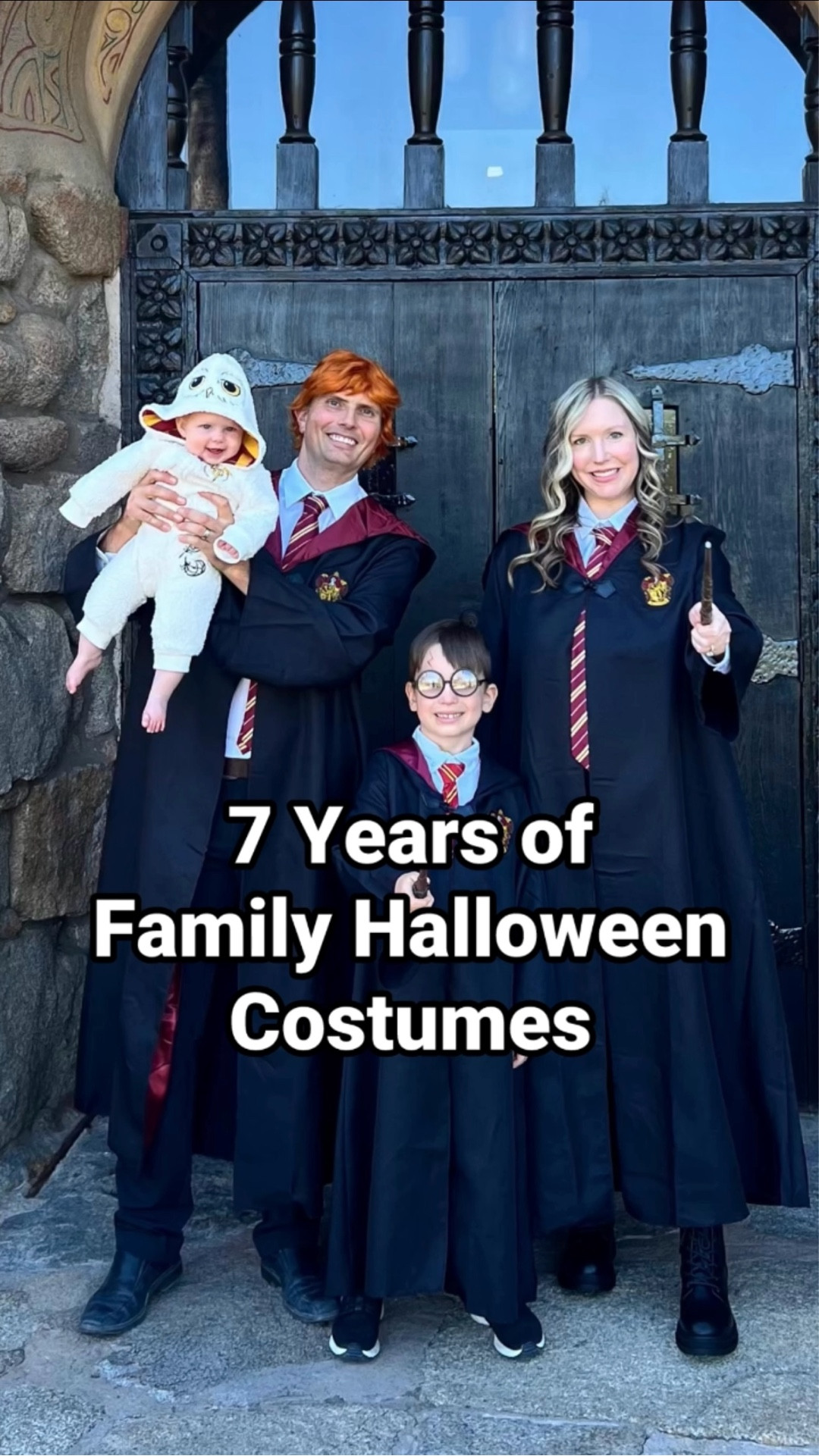 7 Years of Family Halloween Costumes: 

Harry Potter, Ron, Hermione, and Hedwig the Owl - 2024 

Golfers & Golf Ball Baby Bump - 2023

Crocodile Rescuers - 2022 

LEGO Golfers - 2021 

Construction Workers & Construction Worker Driving a Dump Truck - 2020 

Garbage Collector Driving a Trash Truck with Garbage Truck Mom & Dad - 2019 

Baby Bear, Mama Bear, and Papa Bear - 2018 

#LTKKids #LTKHalloween #LTKFamily