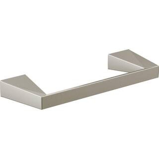 Trillian 8 in. Wall Mount Hand Towel Bar Bath Hardware Accessory in Stainless Steel | The Home Depot