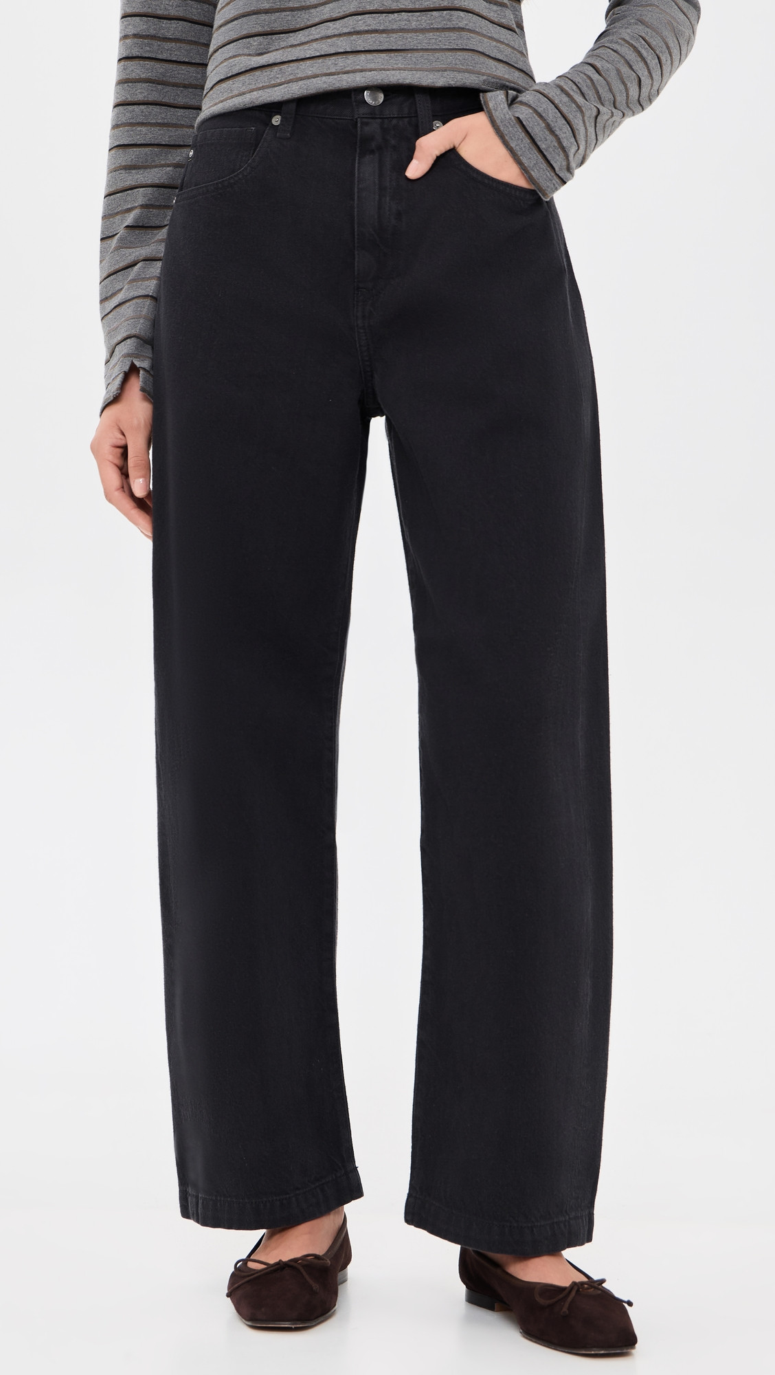 AG Hattie Jeans Super Black 31 | Shopbop