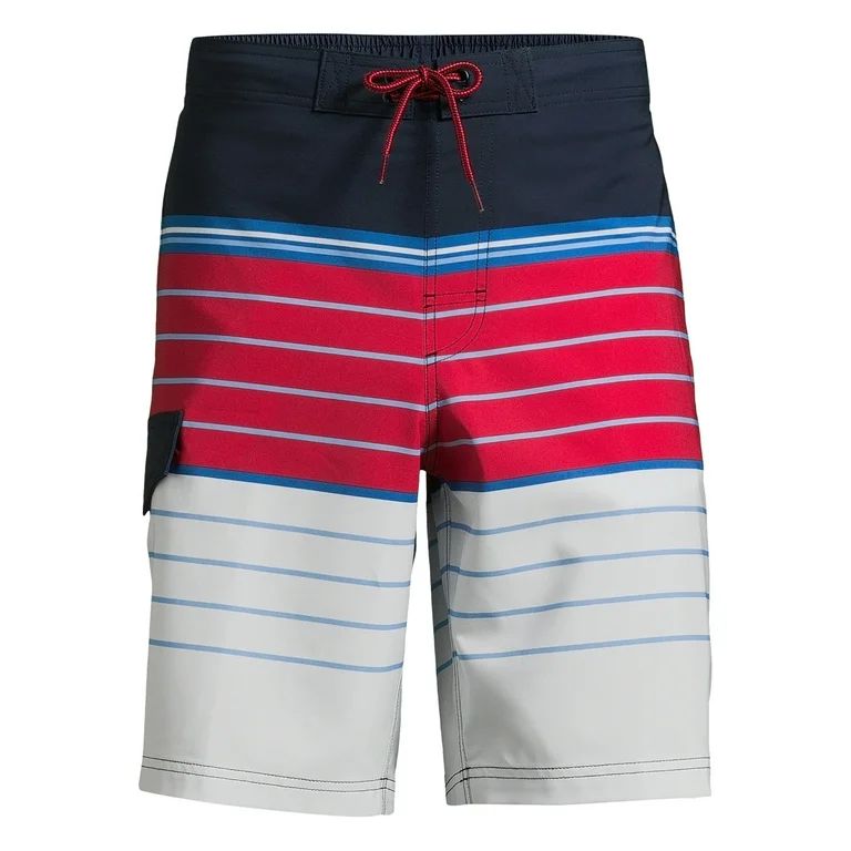 George Men's & Big Men's E-Board Swim Trunks with UPF 50+, 9" inseam, Sizes S-3XL | Walmart (US)