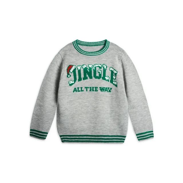 Holiday Time Boys Christmas Sweater, Sizes 4-18 & Husky | Walmart (US)