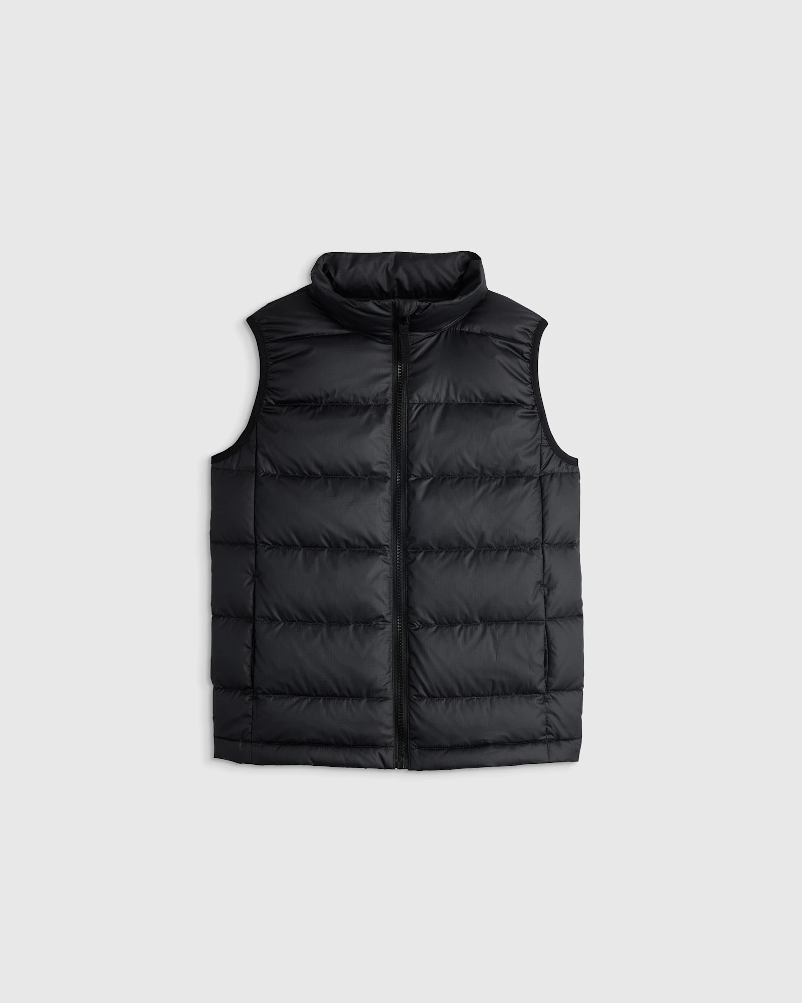 Lightweight Down Puffer Vest - Kid in Black | Quince