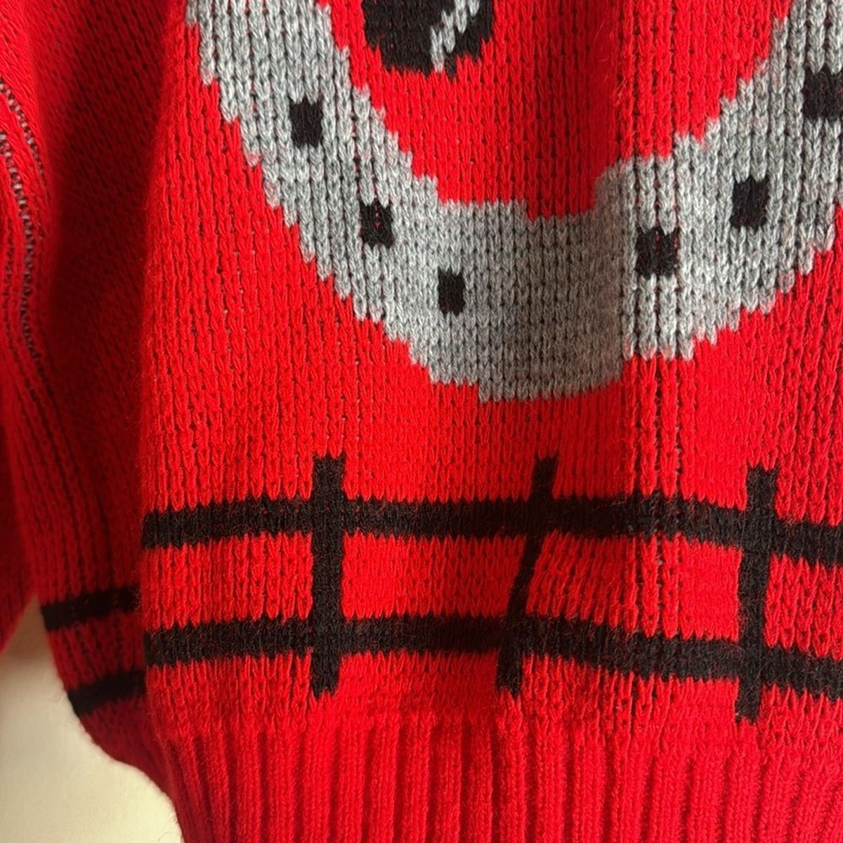 Vtg 80s Cimarron City Red Horse Sweater Retro Knit Sweater Western size Medium  | eBay | eBay US