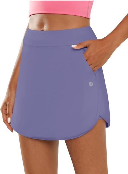 Aurgelmir Womens Active Skort with Pockets Athletic Golf Tennis Running Skirts with Built-in Shorts.
Available in 8 colors.
Size XS-XXL

#LTKfindsunder50 #LTKover40