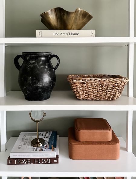 Shelf styling decor 

#office #homeoffice #bookshelf

#LTKstyletip #LTKhome #LTKfindsunder50