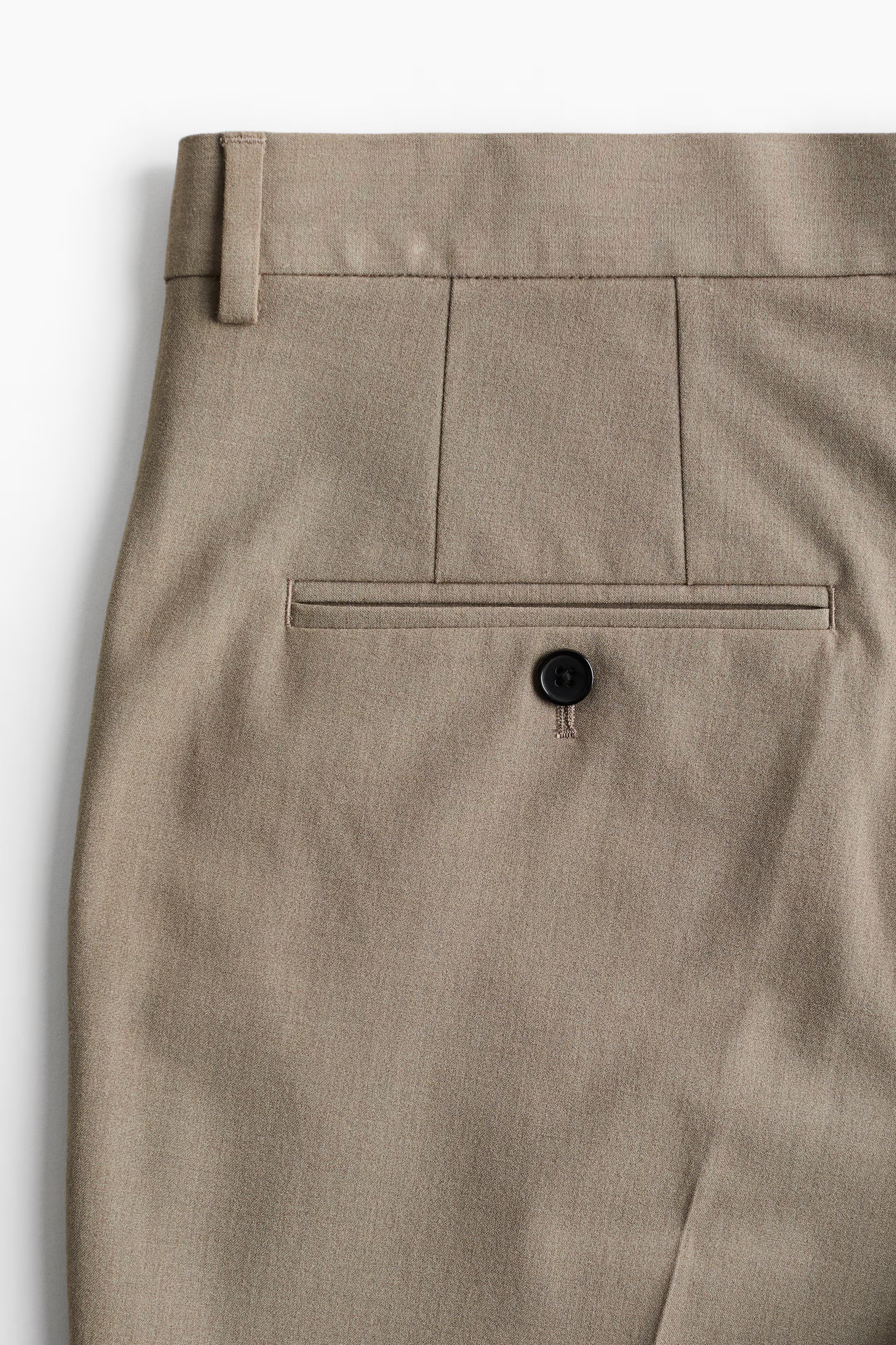 Slim Fit Pants - Taupe melange - Men | H&M US | H&M (US + CA)