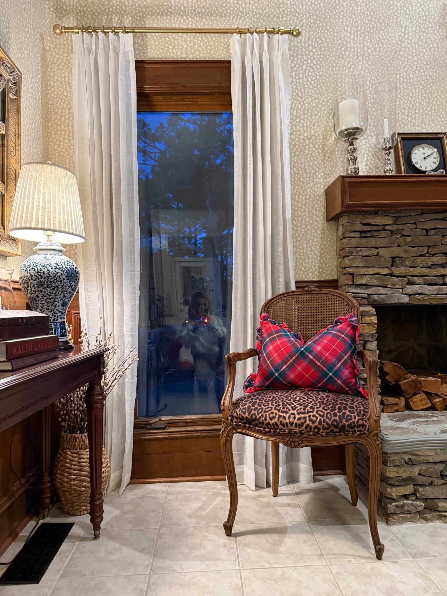 Bold, classic, and intentional 🤍
I added a tartan plaid pillow to our leopard chair, and while it’s a bold mix, it’s one I’ll always love. Plaid and animal print together feel timeless to me — rich, layered, and full of character. It’s a combination I’ve always admired in classic interiors, especially when done in a traditional, collected way.

✨ Linked here if you love mixing patterns as much as I do.


#LTKHome