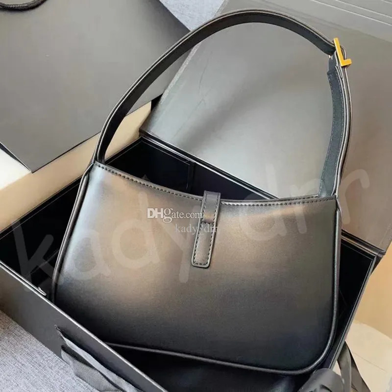 Le5a7 Hobo Bag Smooth Leather Women Adjustable Strap Luxurys Designers Handbags Purses Wallets Cr... | DHGate