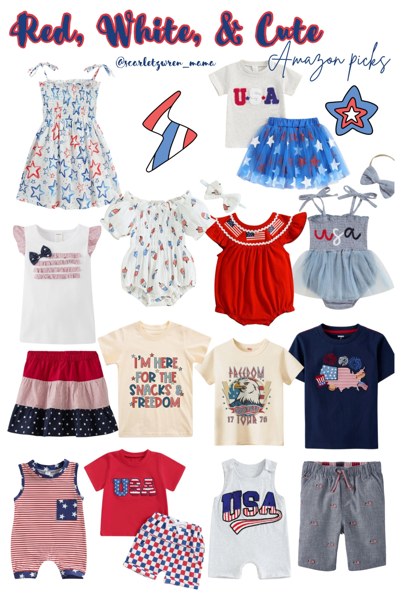Amazon Patriotic Picks 🇺🇸

#LTKKids #LTKFamily #LTKSaleAlert