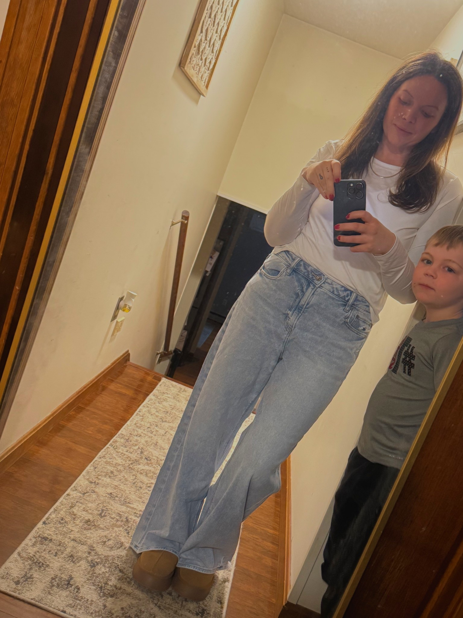 Another #OOTD with a guest appearance from my little 🥰
All pieces are  under $50 ! 





#LTKFindsUnder50 #LTKStyleTip #LTKBeauty