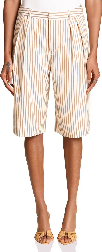 Pleated Bermuda Shorts | Nordstrom