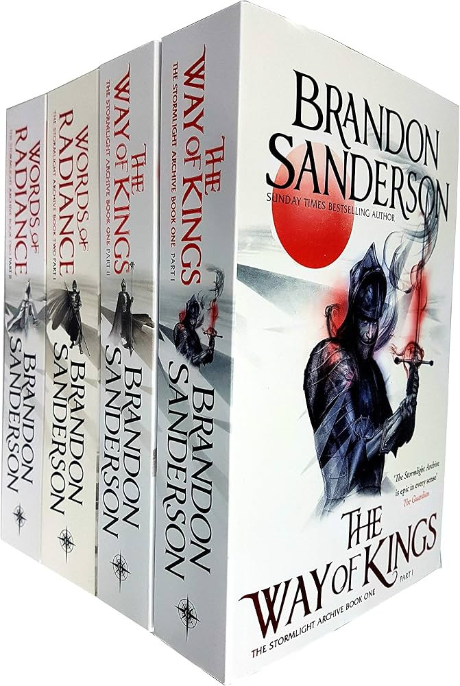 Stormlight Archive Series Brandon Sanderson Collection 4 Books Bundles Set | Amazon (US)