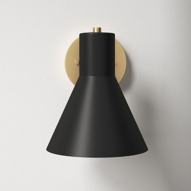 Byers 1 - Light Dimmable Armed Sconce | Wayfair North America