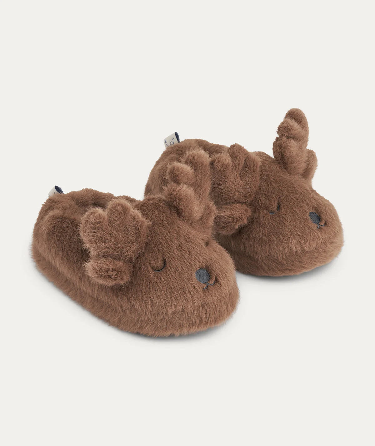 Aviaja Reindeer Slippers - Pecan | KIDLY
