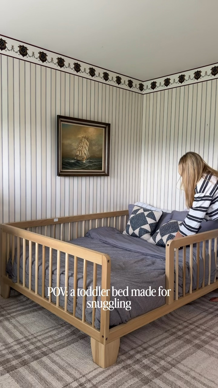 Axel’s room with his new toddler bed that we absolutely love!

Boys room, boys bedroom, kids bedroom ideas

#LTKKids #LTKHome