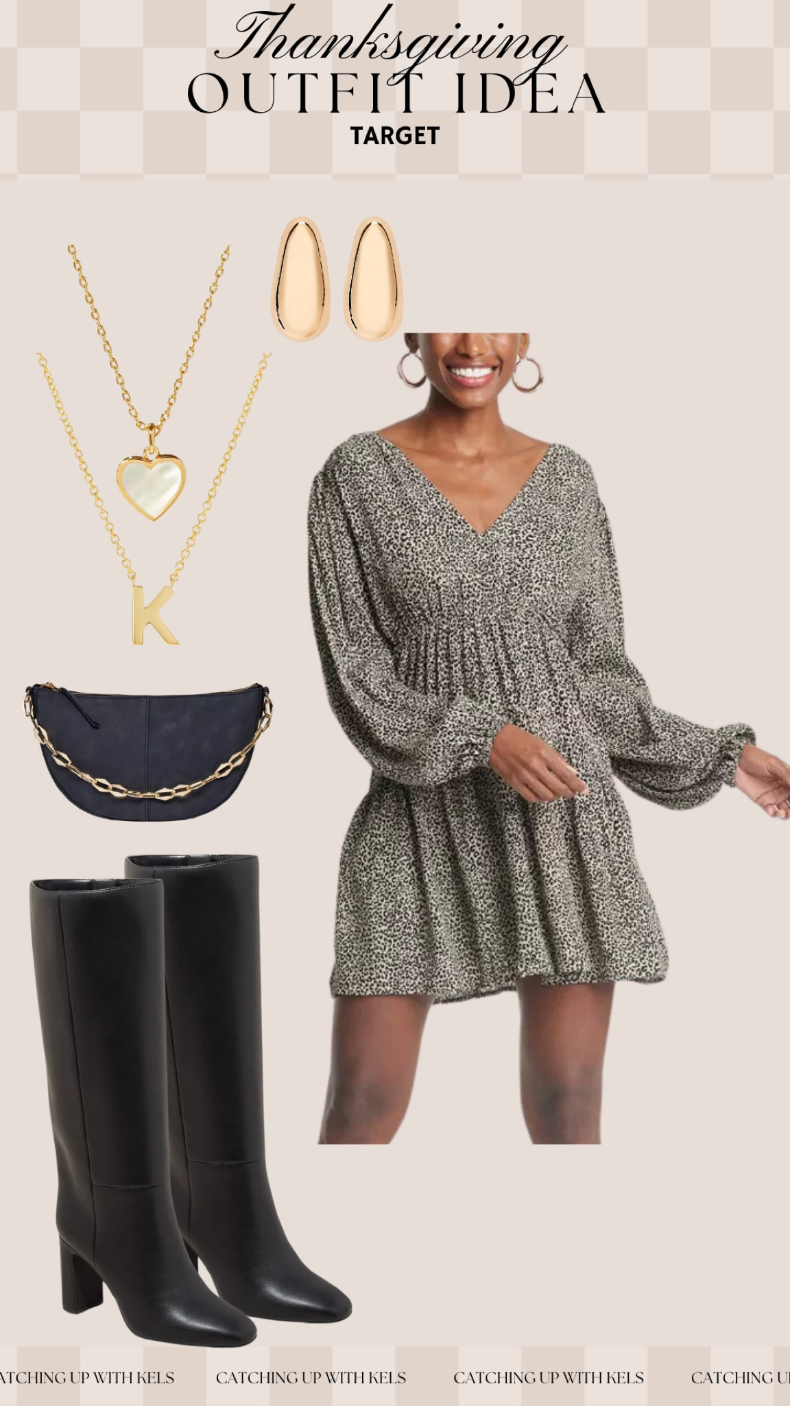 This Thanksgiving, it’s all about effortless elegance! 🖤 This Target dress and boots combo is on sale for 30% off, so you can look amazing while saving! #ThanksgivingOutfit #TargetFinds #EffortlessStyle #LTKSeasonalStyle #LTKsalealert

#LTKStyleTip #LTKSaleAlert #LTKSeasonal