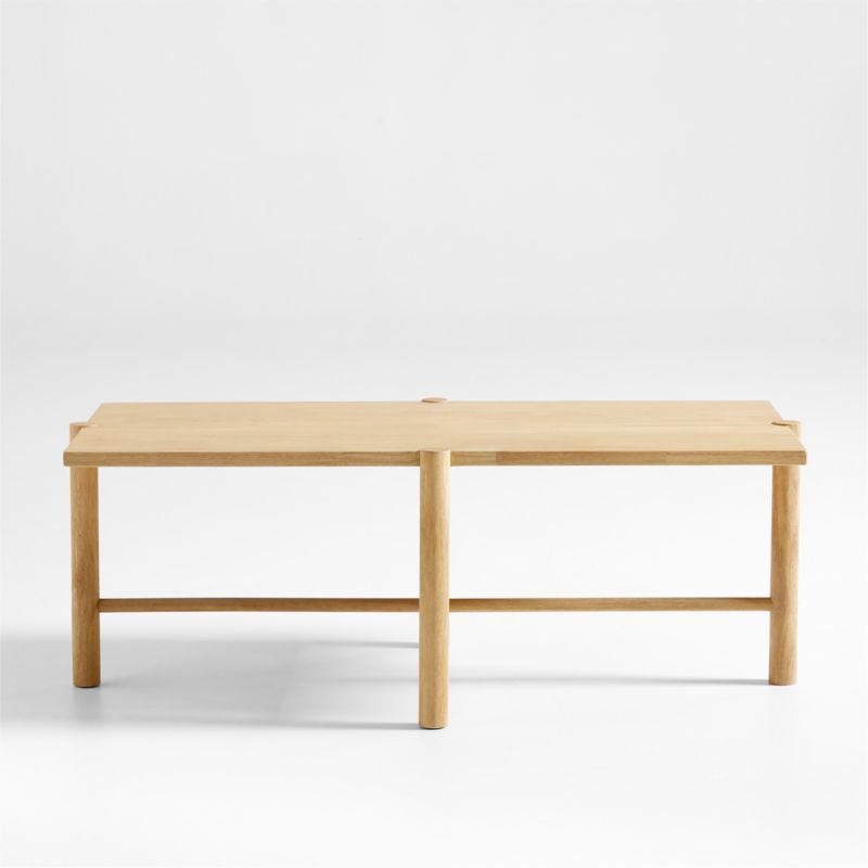 Jo Rectangular Wood Coffee Table + Reviews | Crate & Barrel | Crate & Barrel