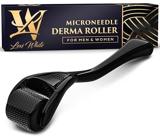 Derma Roller Microneedle Roller For Face, Roller for Beard, Microneedling Roller | For Women and ... | Amazon (US)